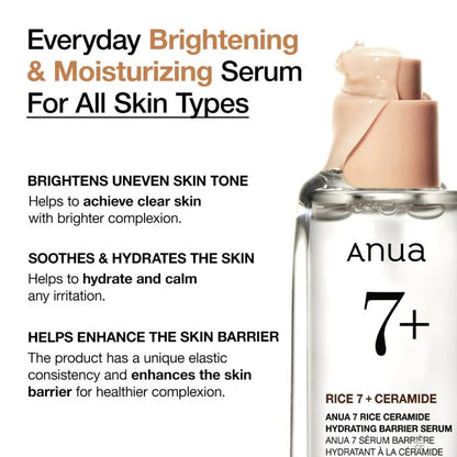 Anua - 7 Rice Ceramide Hydrating Serum