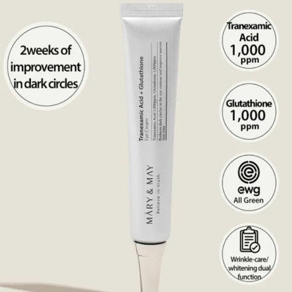 Mary &amp; May - Tranexamic Acid + Glutathione Eye Cream [30g]