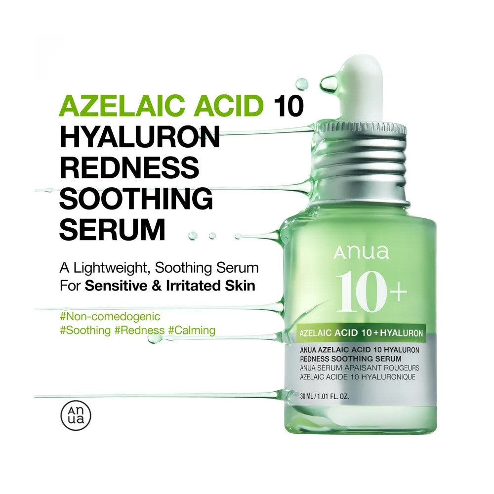 Anua - Azelaic Acid 10 Hyaluron Redness Soothing Serum