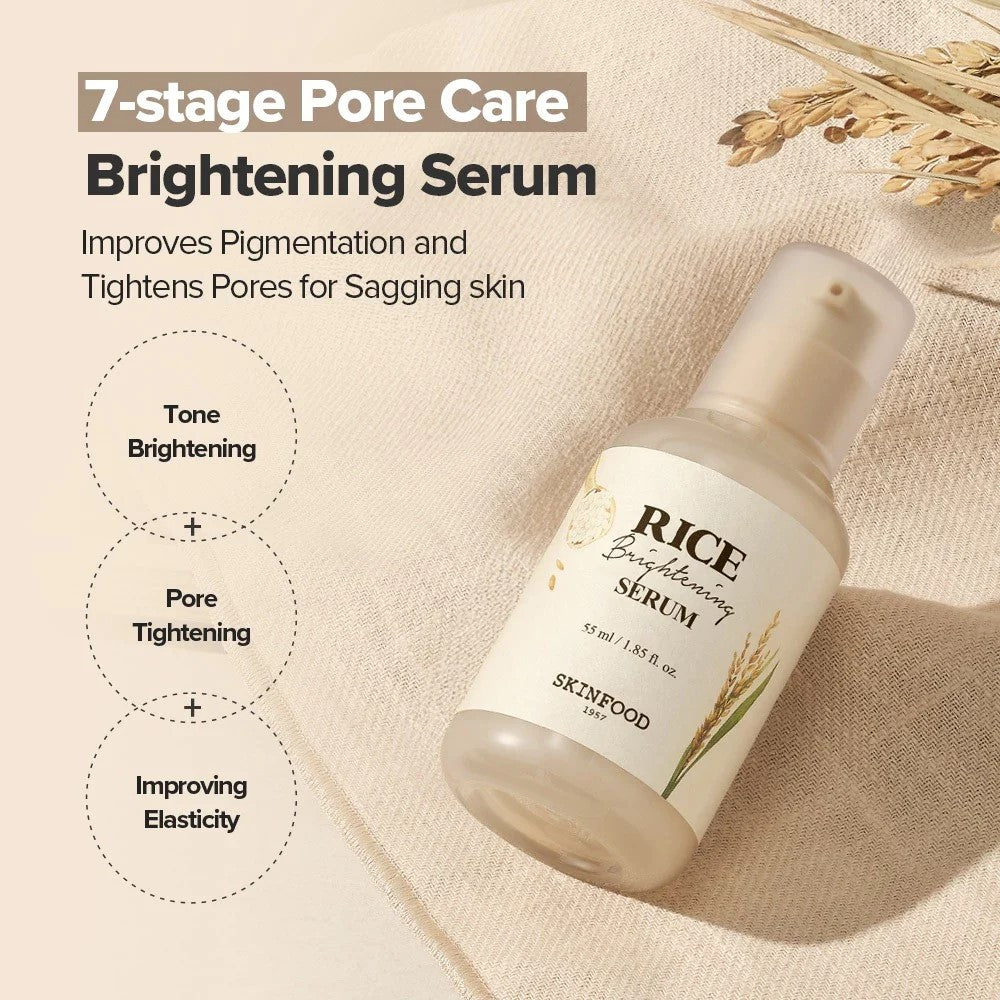 SKINFOOD - Rice Brightening Serum